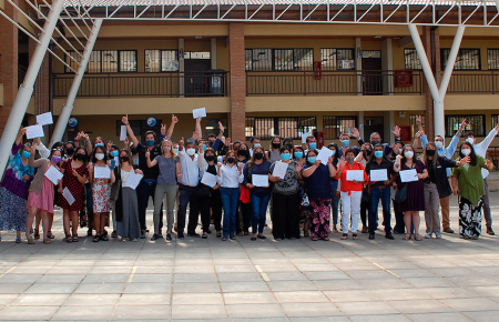 Con alegria y orgullo los 33 emprendedores de Codegua cerraron el programa.